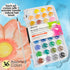 36-Color Watercolor Set with Brush