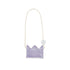 Purple Light Up Crown Purse  By Mud Pie
