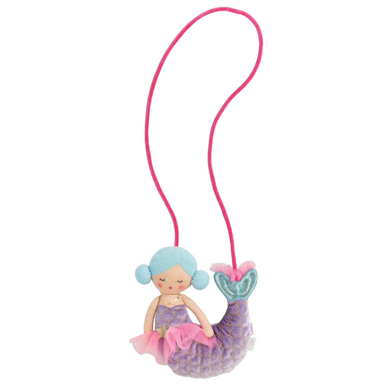 Tulle Mermaid Purse Blue