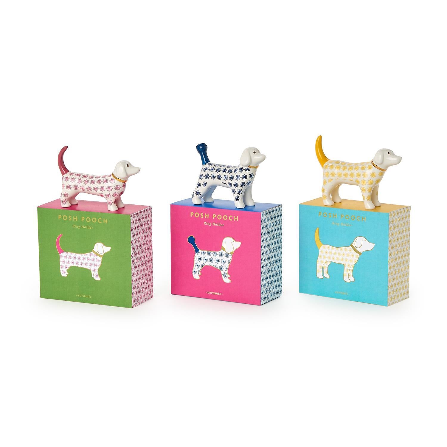 Dog Lover Ceramic Ring Holders