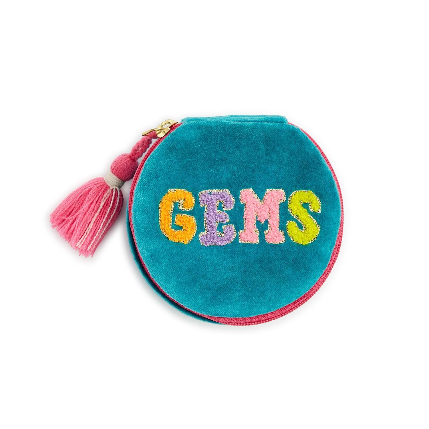 Round Velvet Jewelry Box