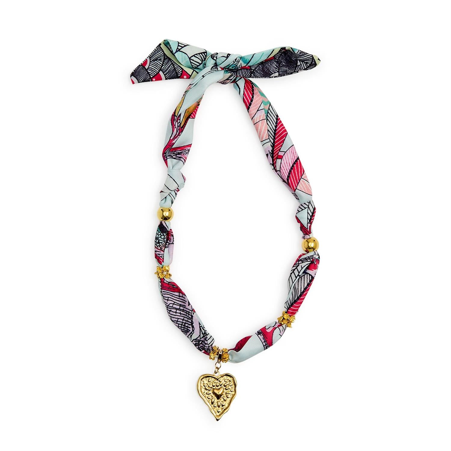 Tied to You Love Scarf Necklace