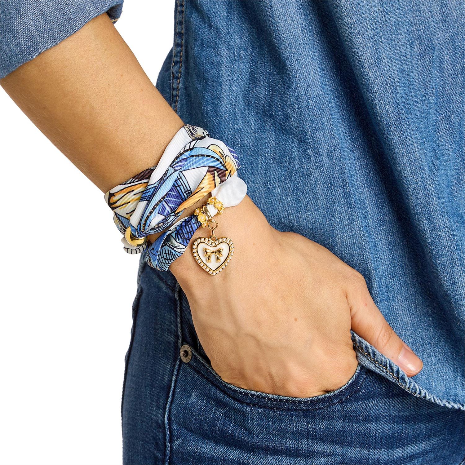 Tied to You Love Scarf Necklace