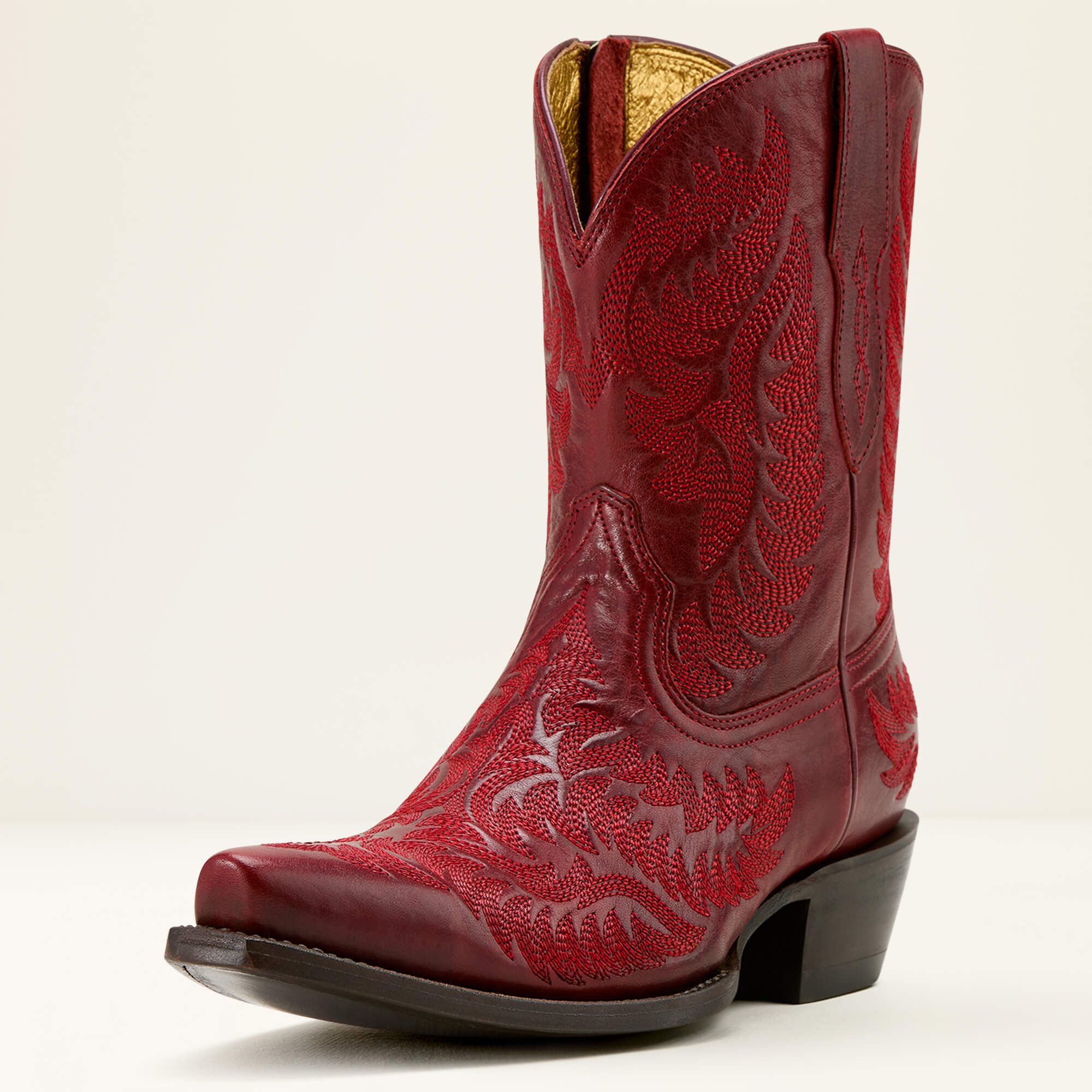 Ariat Cate X Toe Western Boot - Red Alert
