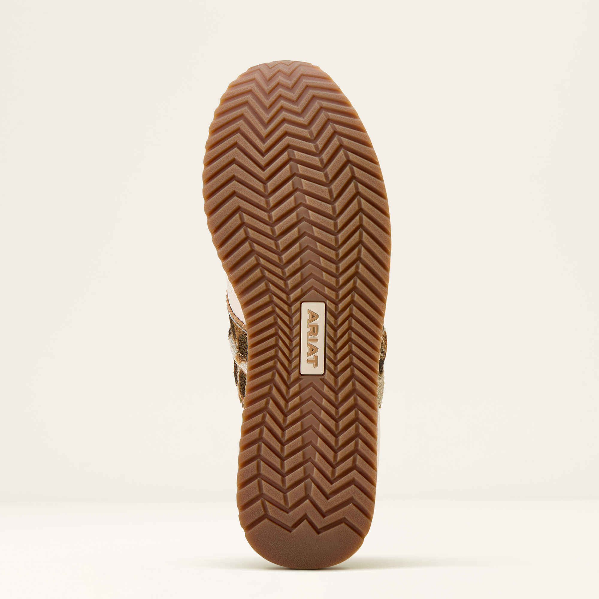 Ariat Ranch Runner Shoe - Bright Cream & Gilded Leopard - view 3