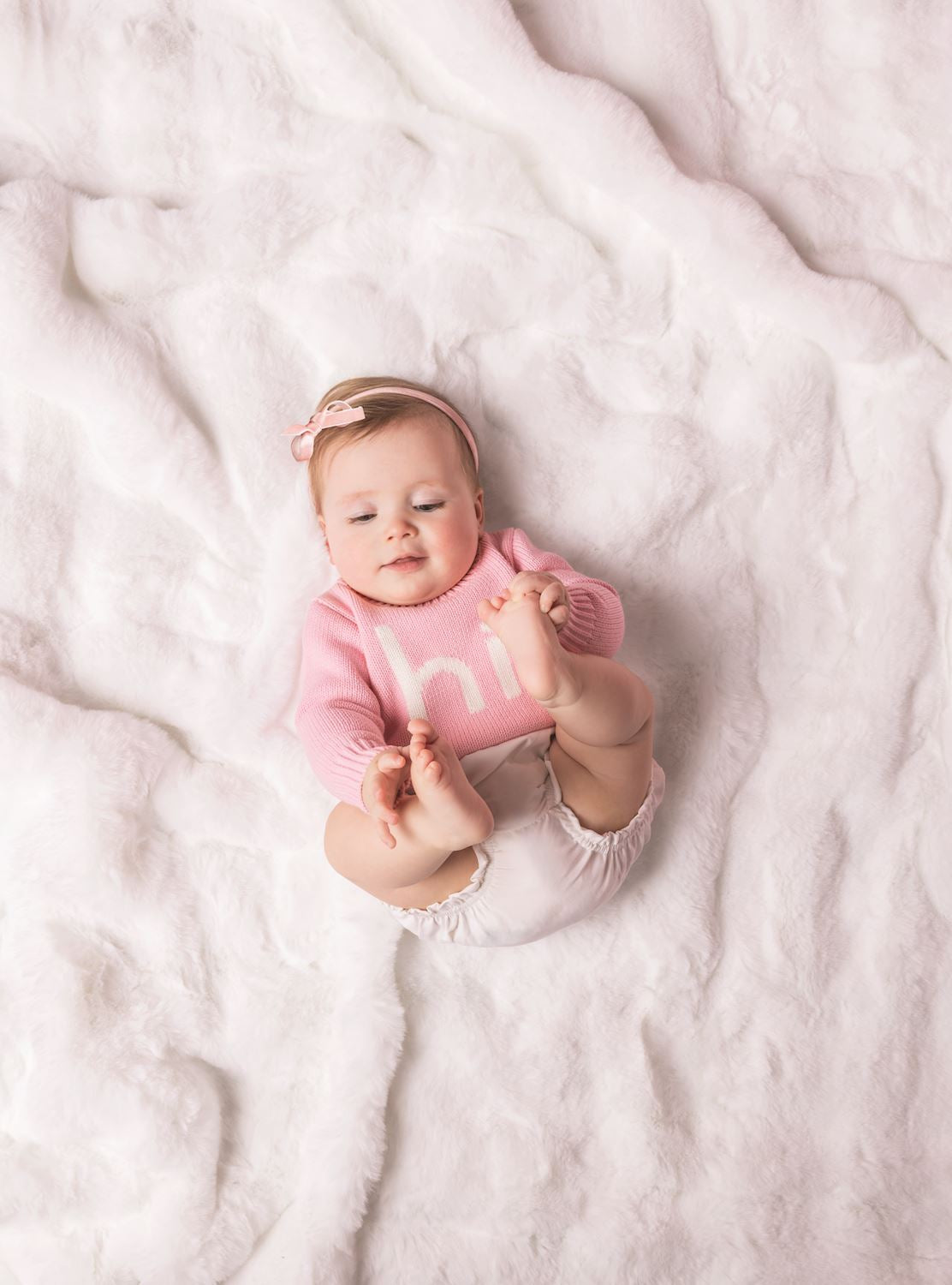Hi Baby Girl Sweater