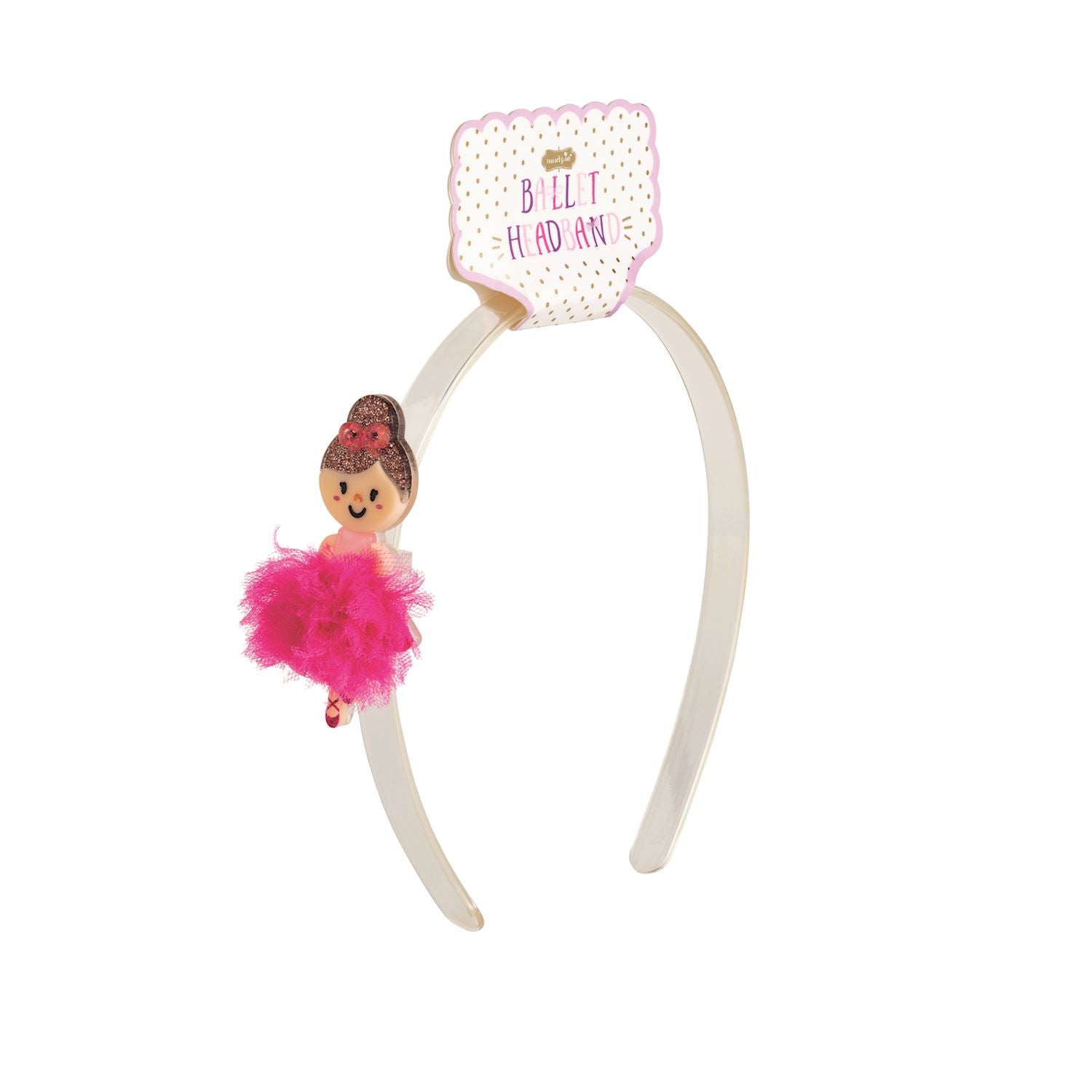Dark Pink Ballet Headband