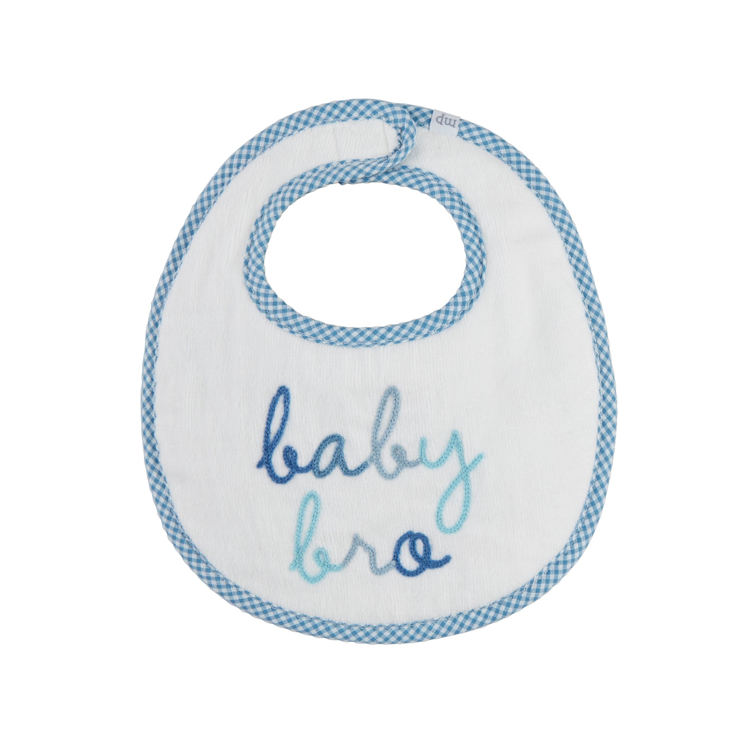 Little Brother Bib By Mud Pie