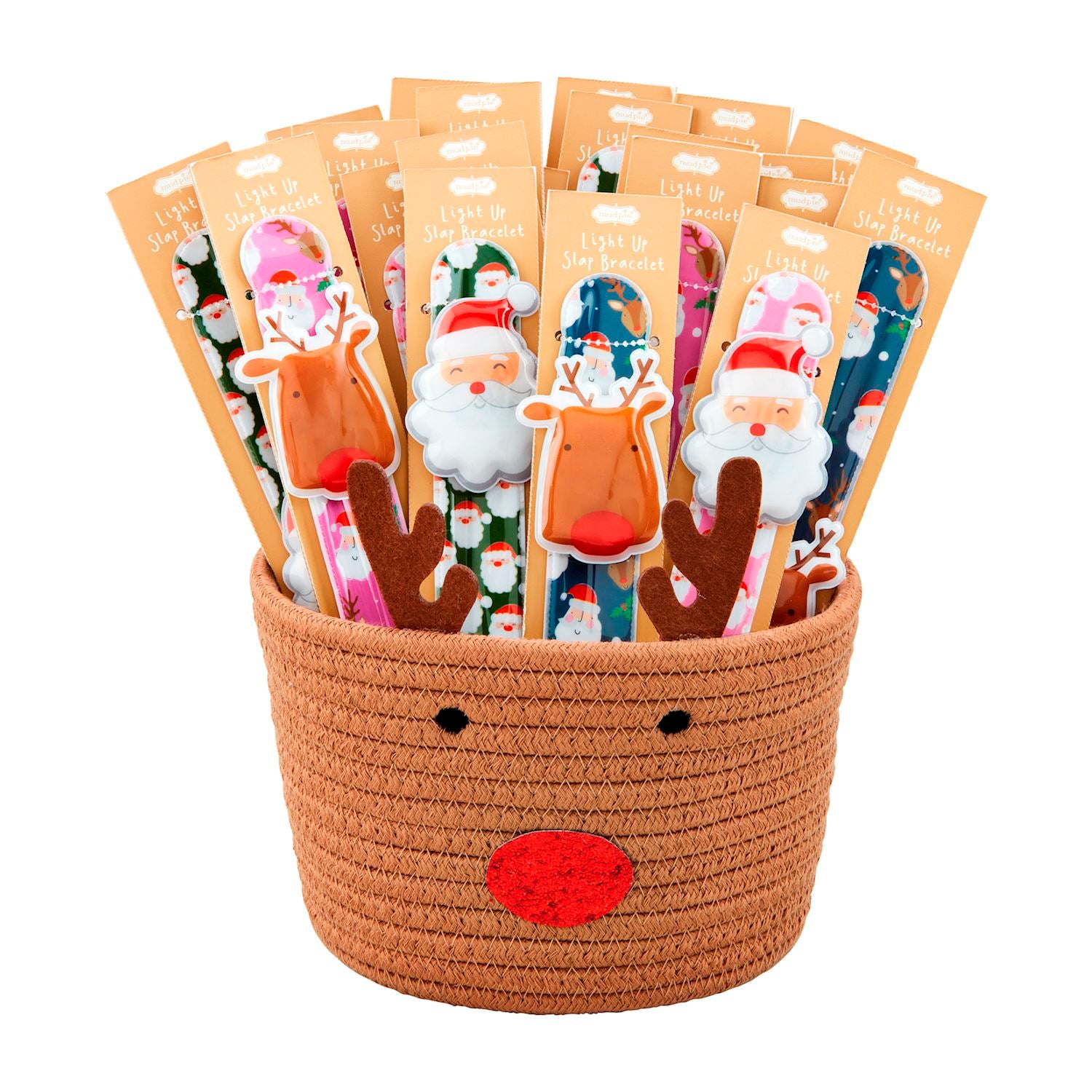 CHRISTMAS LIGHT-UP SLAP BRACELETS BY MUD PIE - A. Dodson's