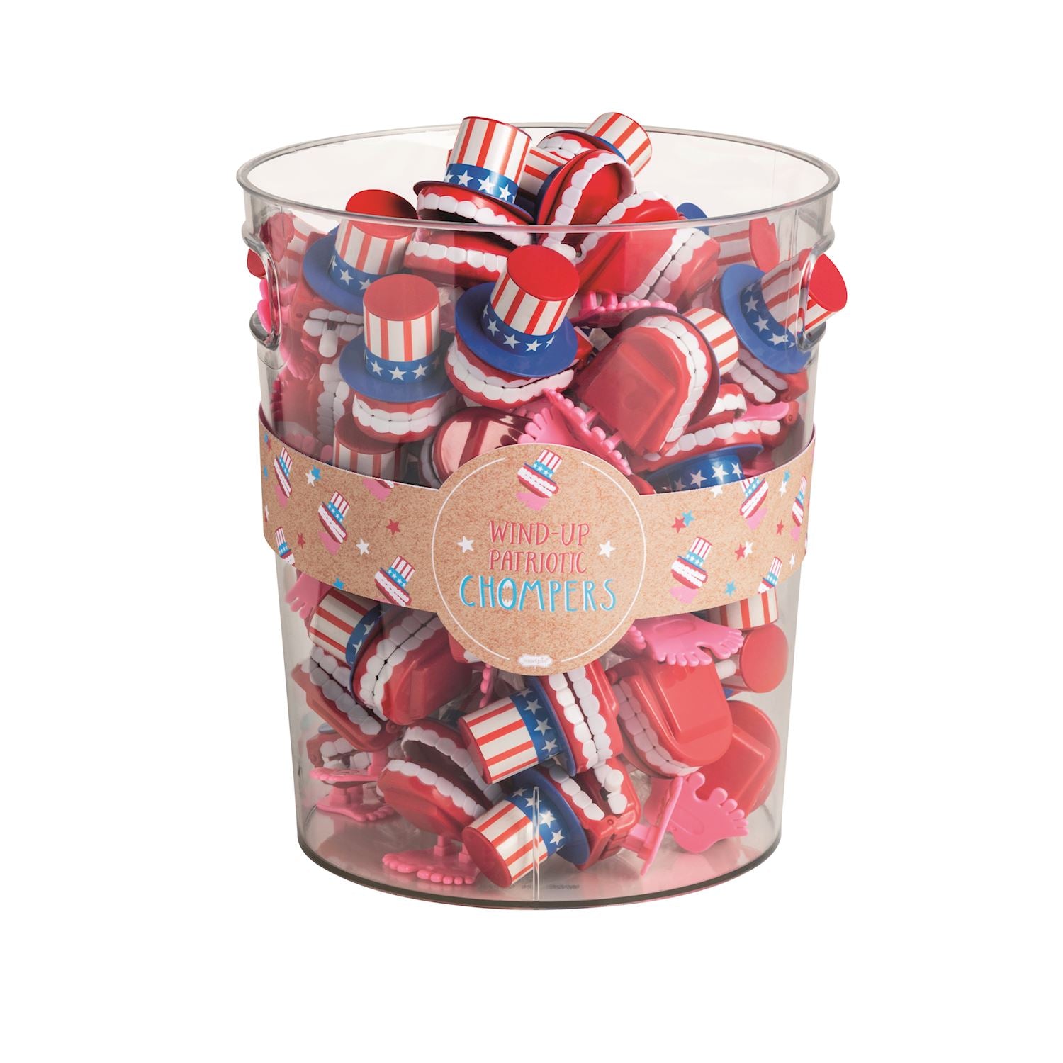 Wind-Up Patriotic Chompers