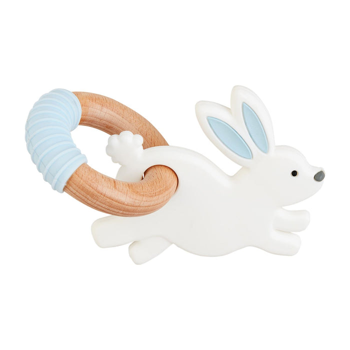 Bunny Teether - 2 colors BY MUD PIE