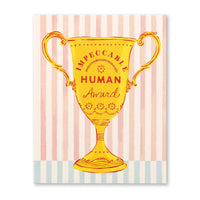 CONGRATULATIONS CARD – IMPECCABLE HUMAN AWARD