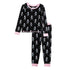 Pink Skeleton Glow Toddler Pajamas  By Mud Pie