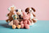 Farm Plush Rattle Pals - 5 Styles BY MUD PIE