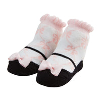 Pink Bow Mary Jane Socks BY MUD PIE