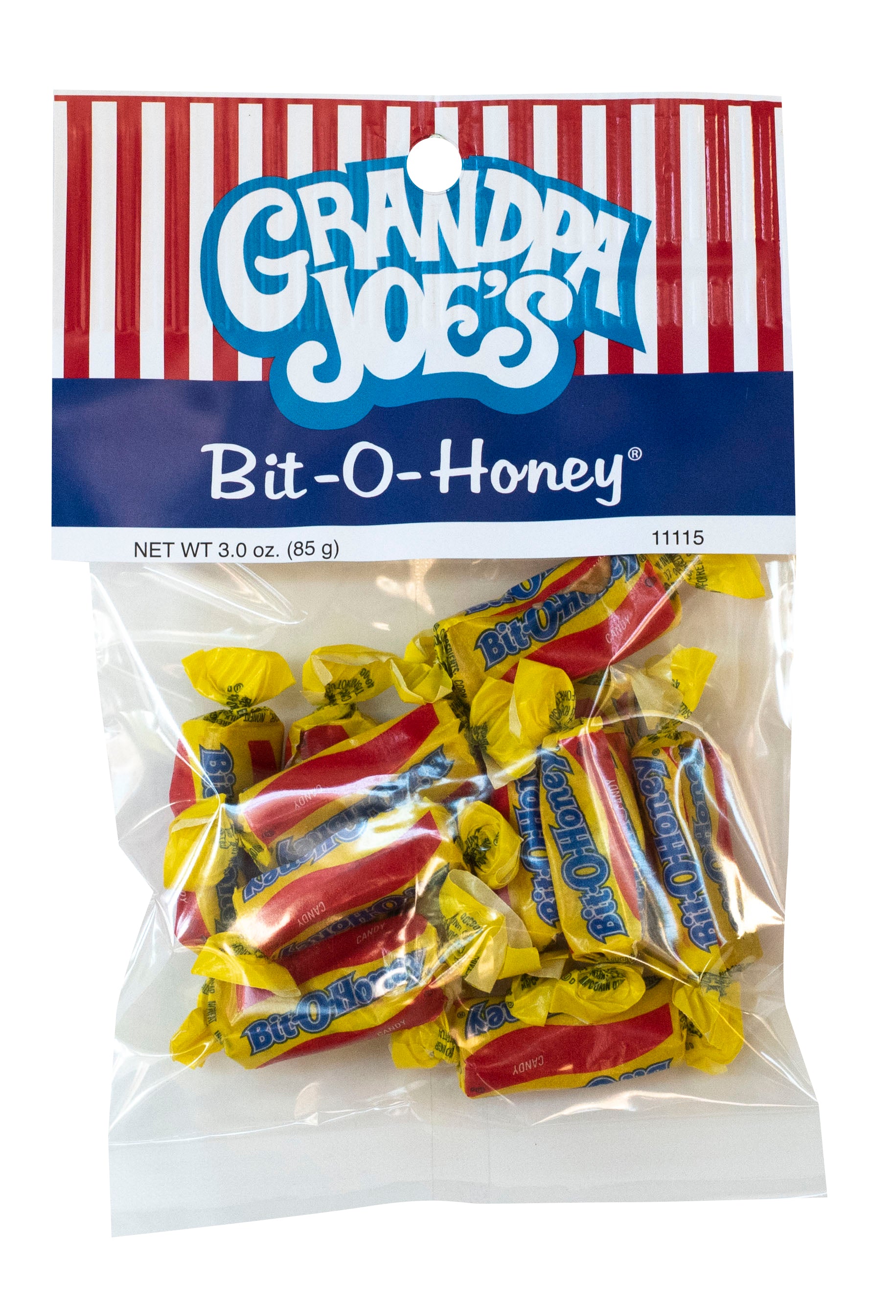 Grandpa Joe's Bit-O-Honey, 3oz Bag