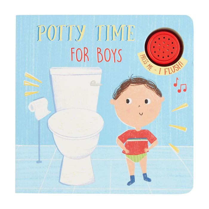 Boy Potty Time Board Book BY MUD PIE