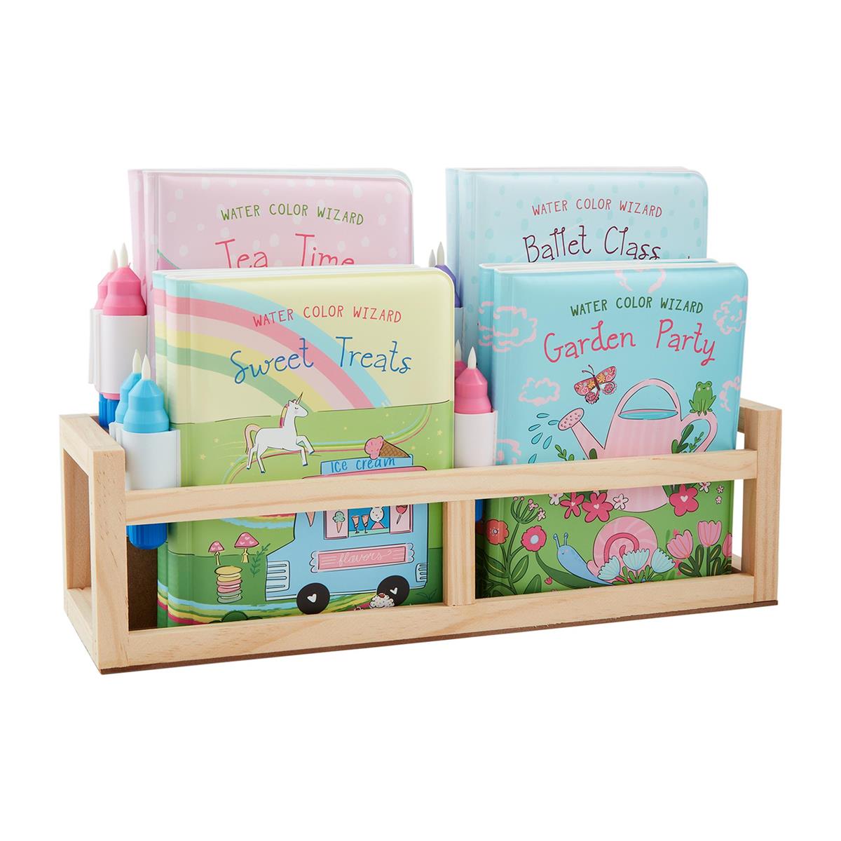 Girl Water Coloring Books - 4 Styles BY MUD PIE - A. Dodson's