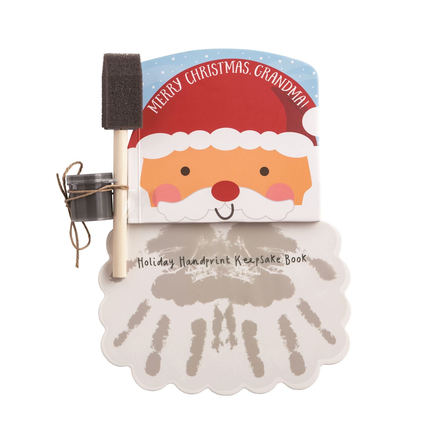 Christmas Handprint Books by Mud Pie