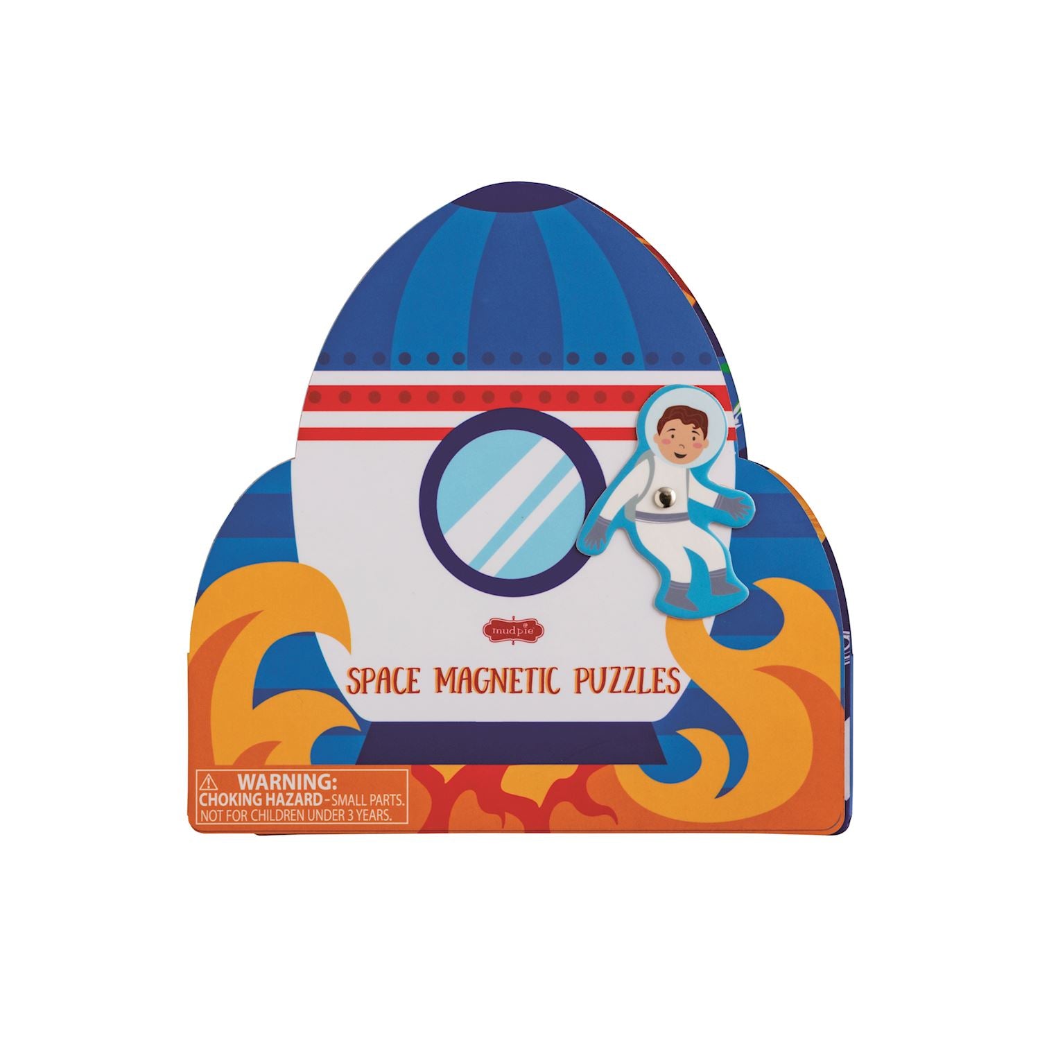 Rocket Magnetic Puzzle Book  By Mud Pie