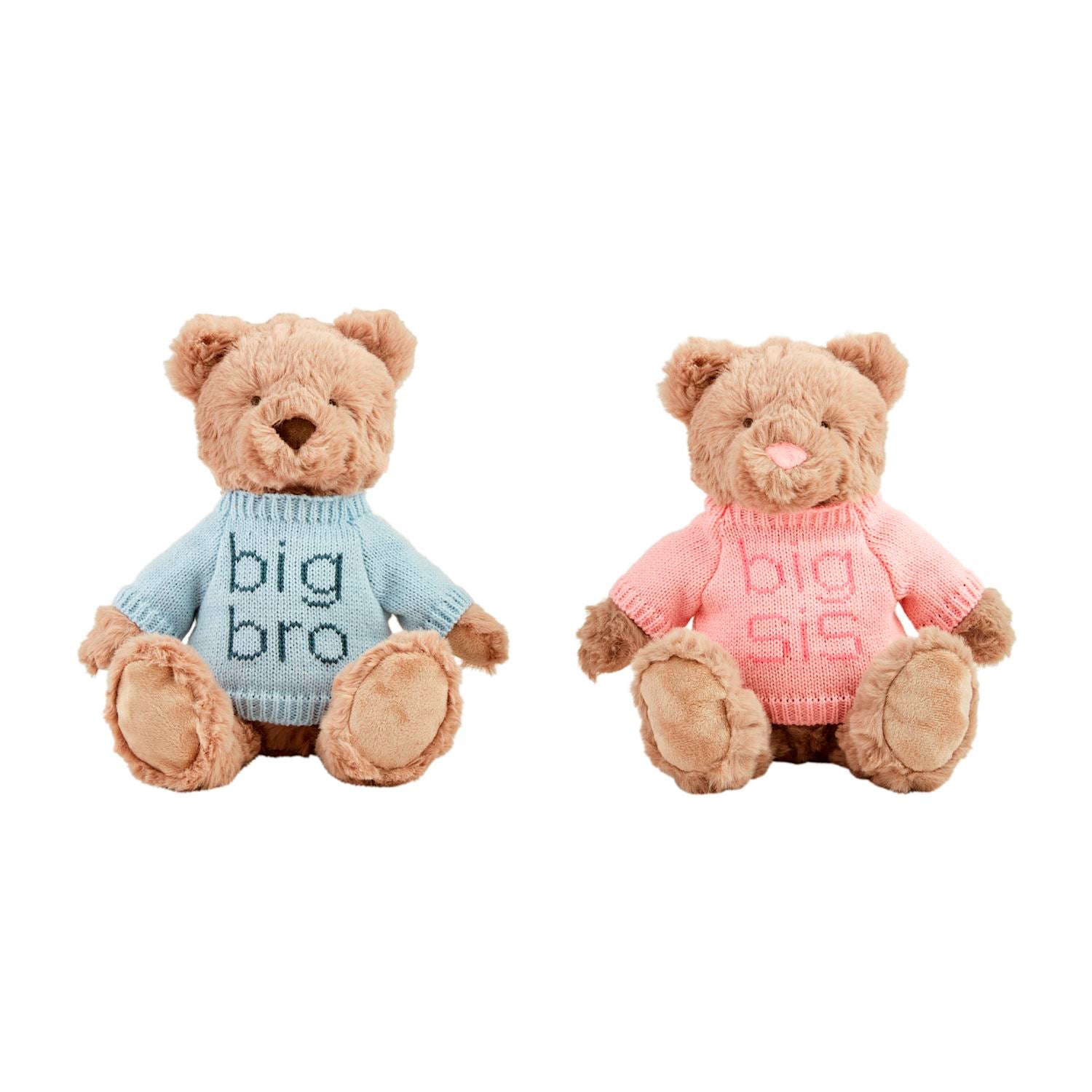 Big Sibling Plush Bears - 2 STYLES BY MUD PIE