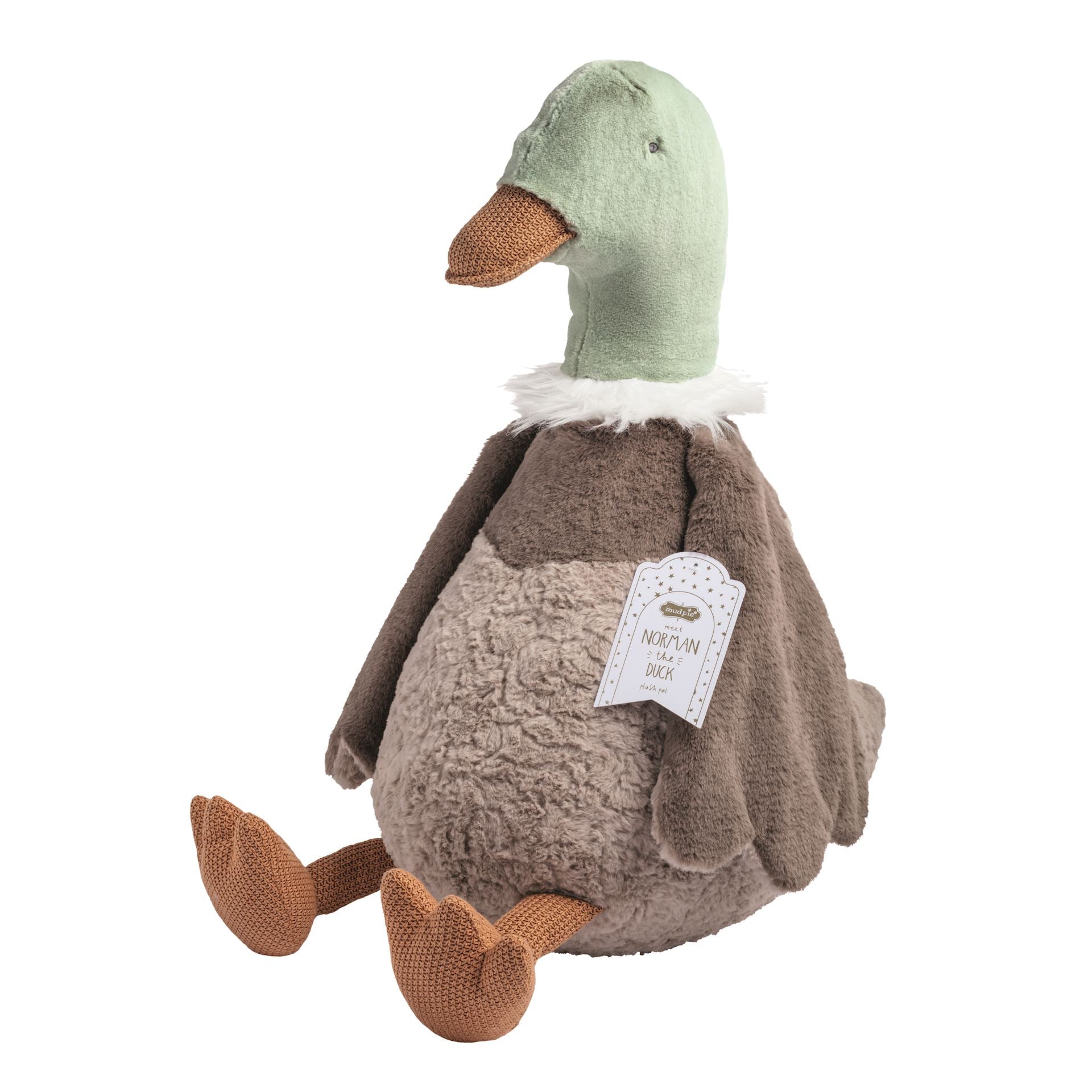Norman The Mallard Jumbo Plush by Mud Pie