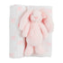 Bow Bunny Swaddle And Rattle By Mud Pie