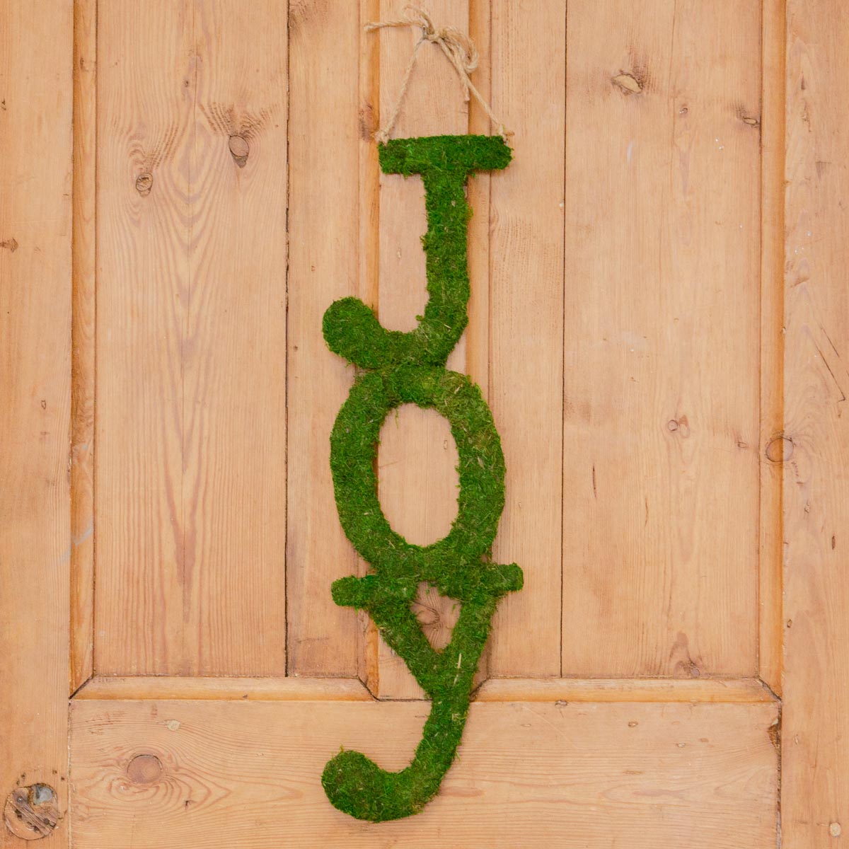 Vertical Joy Moss Door Decor - A. Dodson's