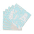 SILK ROAD TOILE ROBIN'S EGG - NAPKIN COCKTAIL