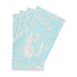 SILK ROAD TOILE ROBIN'S EGG - GUEST TOWEL