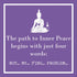 Inner Peace Beverage Napkin - A. Dodson's