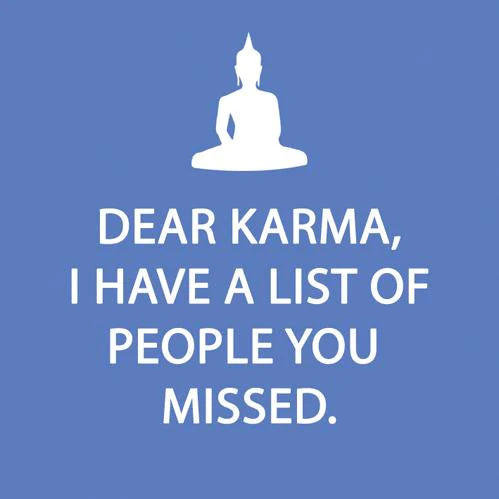 Dear Karma Beverage Napkins - A. Dodson's