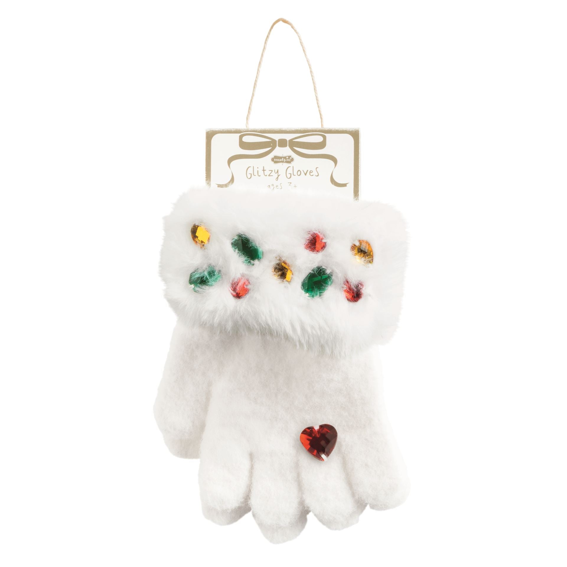 Christmas Glitzy Gloves by Mud Pie