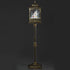 Roman Amusements Lighted Musical Snowing Lamppost with Santa