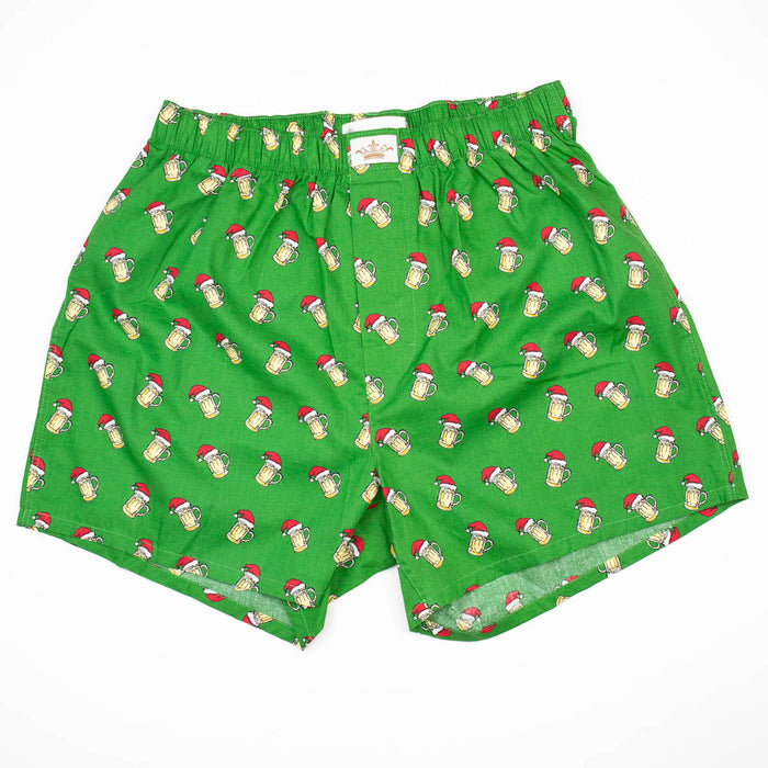 Men's Christmas Beer Cheers Boxers