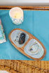 Kim Hovell Collection  Oyster Wooden Serving Tray (Oval) - Providence