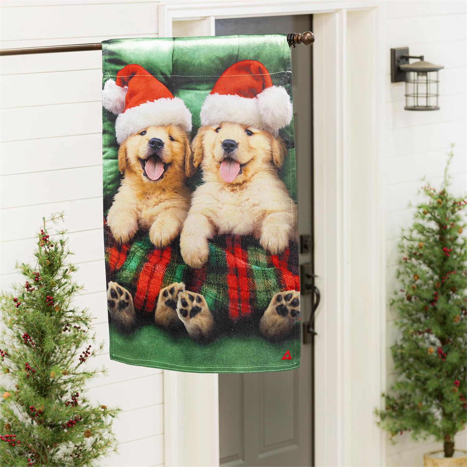 Cozy Goldies Lustre Garden Flag