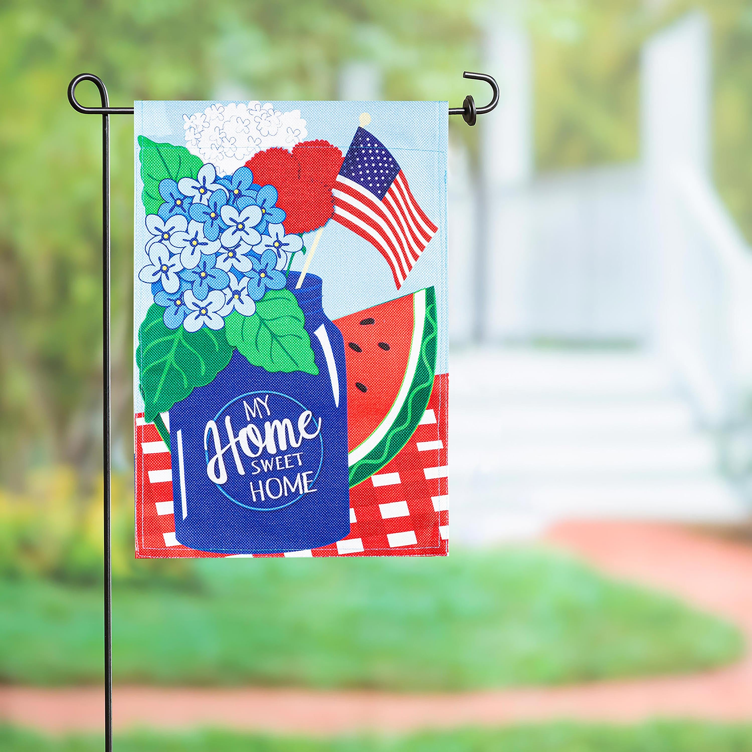 (Meadow Creek)My Home Sweet Home, Garden Burlap