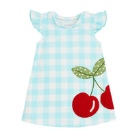 Cherry T-Shirt Dress BY MUD PIE