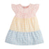 Mixed Gingham Dress BY MUD PIE