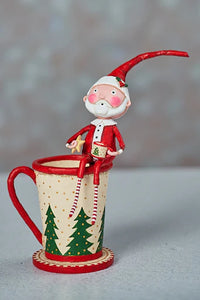 Cocoa and Cookies Santa© by Lori Mitchell