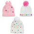 Rainbow Dots Rhinestone Beanie Hat By Mud Pie