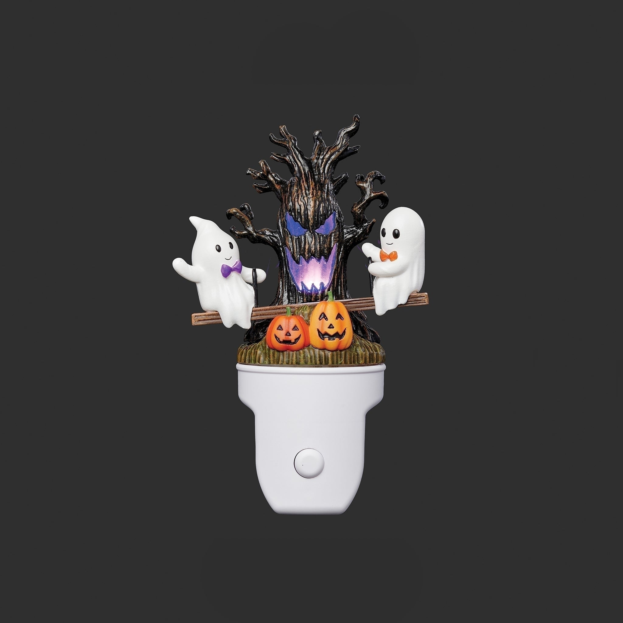 Roman Lights Ghosts on a Seesaw Halloween Night-Light