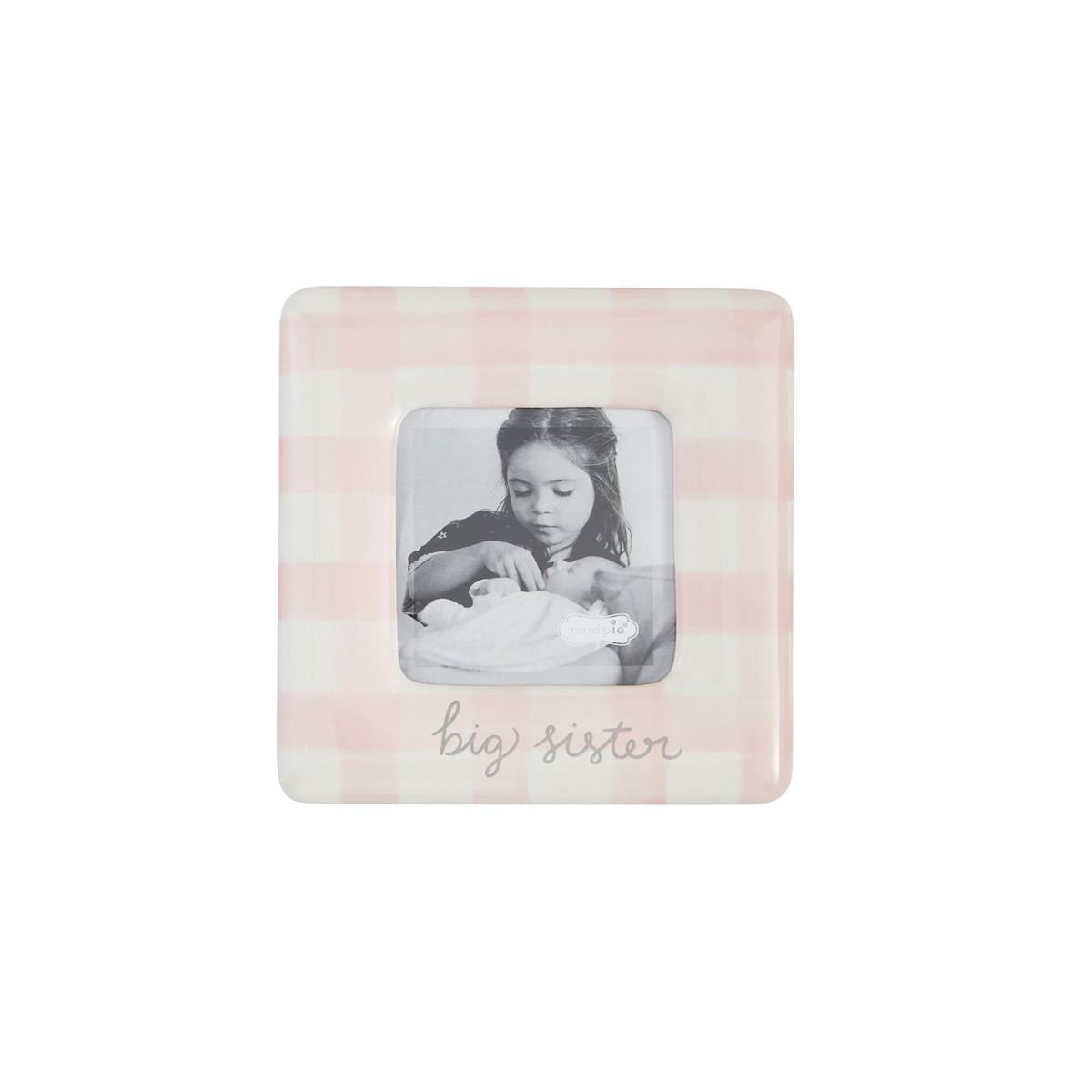 Sweet Baby Girl Gingham Frame By Mud Pie by MUD PIE