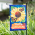 Hello Sunshine and Butterflies Applique Garden Flag - A. Dodson's