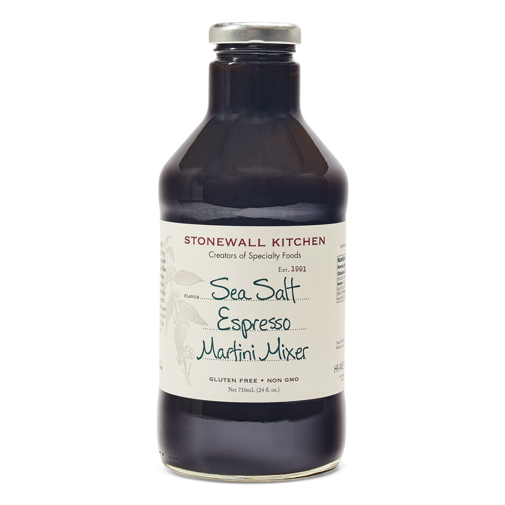 Stonewall Kitchen Sea Salt Espresso Martini Drink Mixer