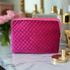 Litt Makeup Case - Fuchsia Velvet