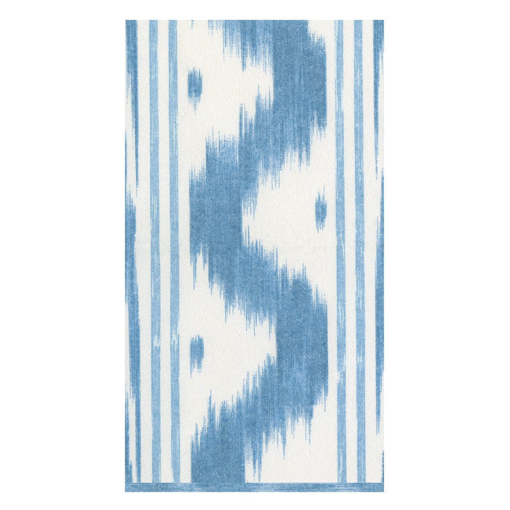 TOILE DE NANTES BLUE-PAPER LINEN - GUEST TOWELS AI