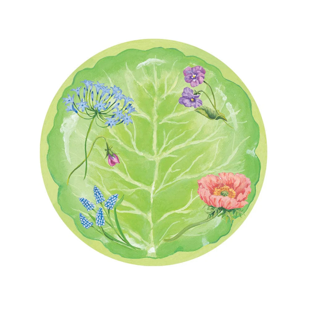 FLORAL MAJOLICA - SALAD/DESSERT PLATES
