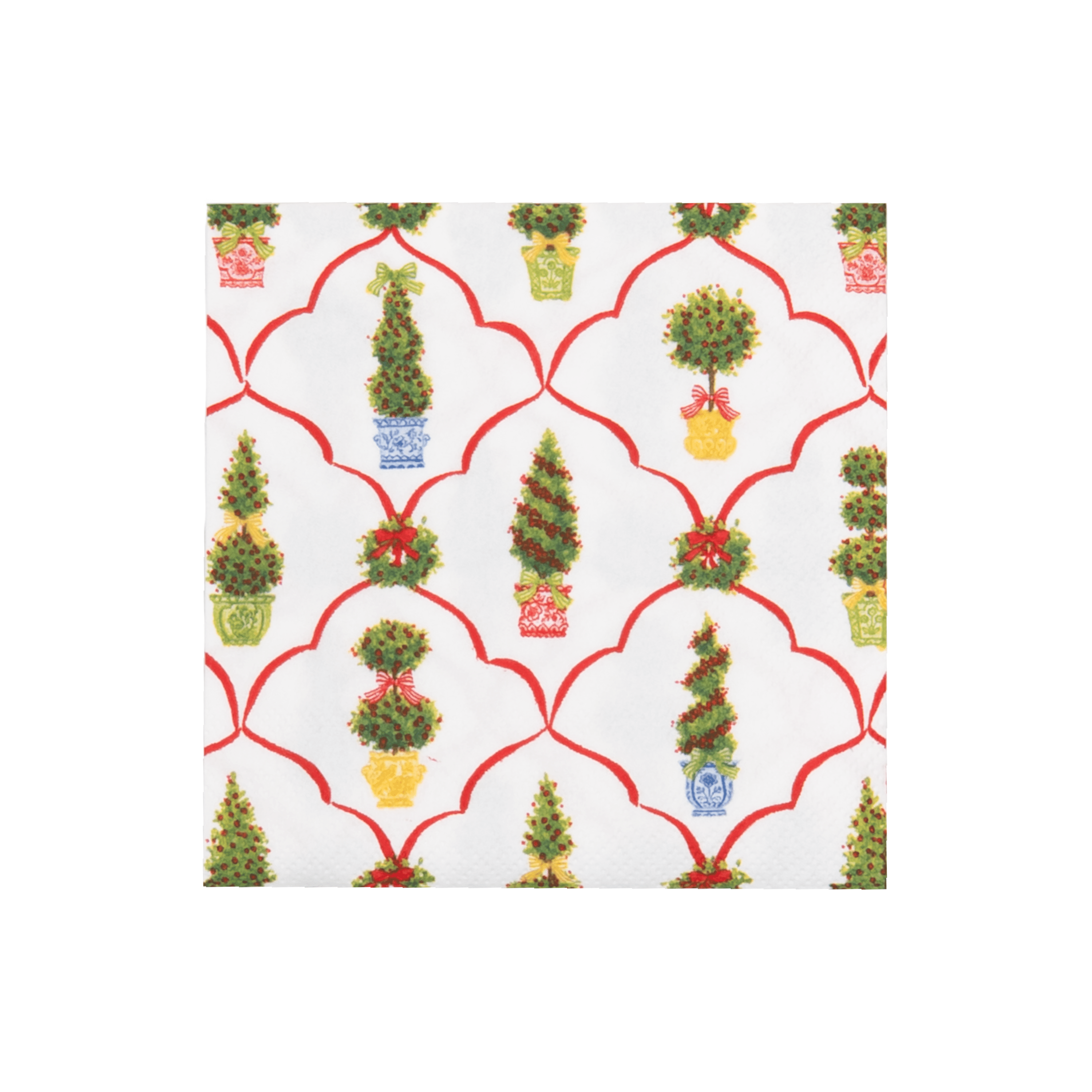 Petit Jardin de Noel Cocktail Napkins